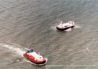 AP1-88 hovercraft promotional day by BHC -  (credit: The <a href='http://www.hovercraft-museum.org/' target='_blank'>Hovercraft Museum Trust</a>).